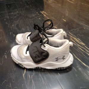 Black And White Under Armour Sneakers